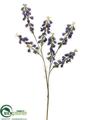 Silk Plants Direct Blossom Spray - White - Pack of 12