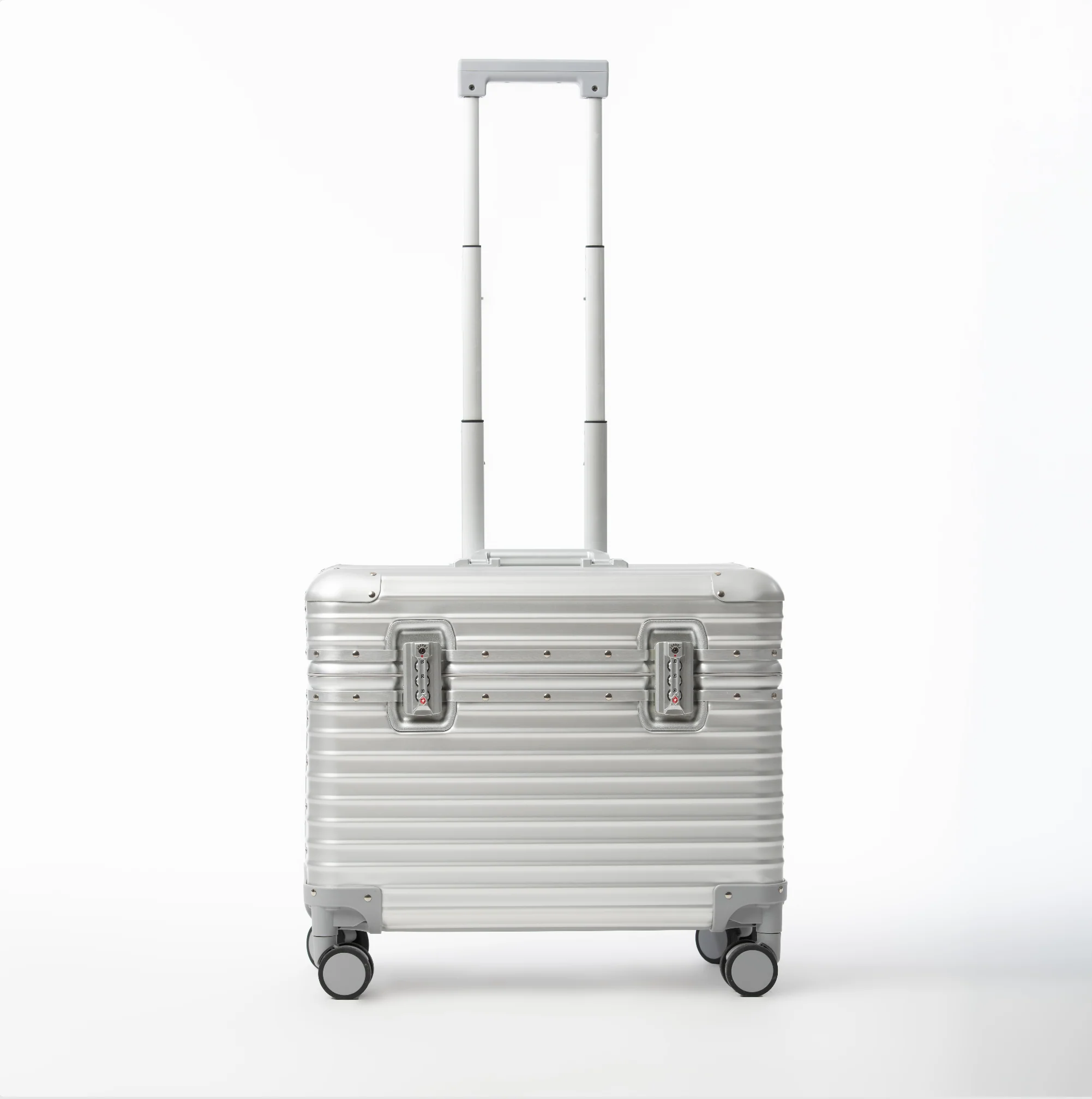 ALUMINUM SUITCASE V2 NEW, STRONGER ALUMINIUM & REMOVEABLE WHEELS