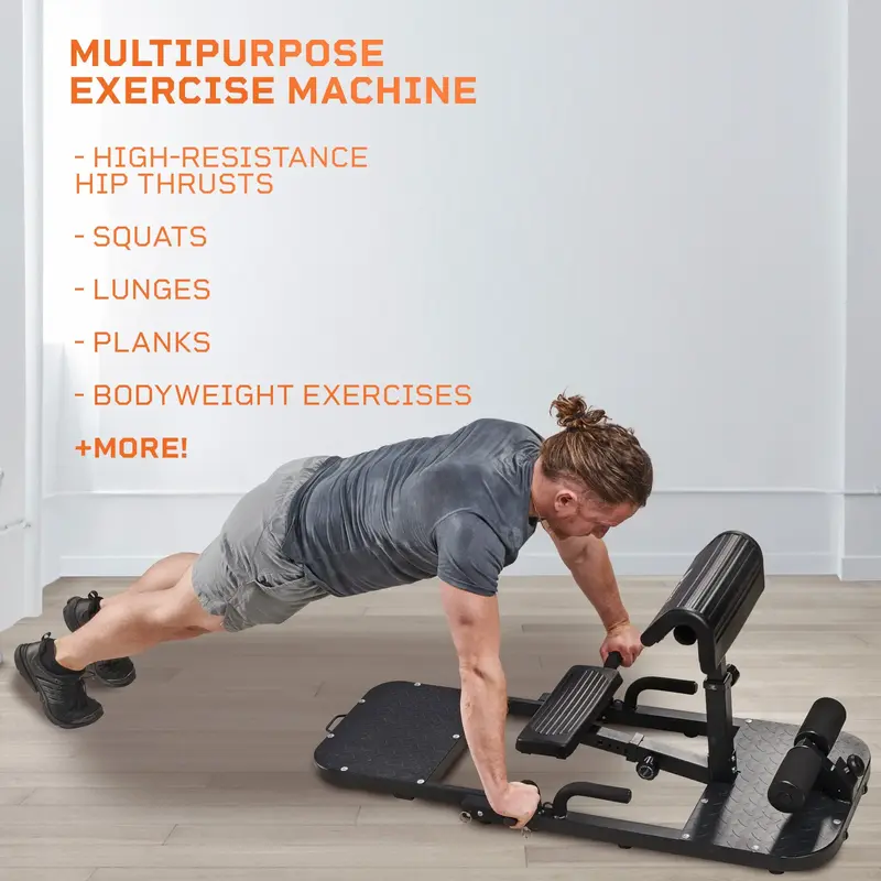 Hip Thrust Machine - Premium Squat & Glute Machine Workout Equipment