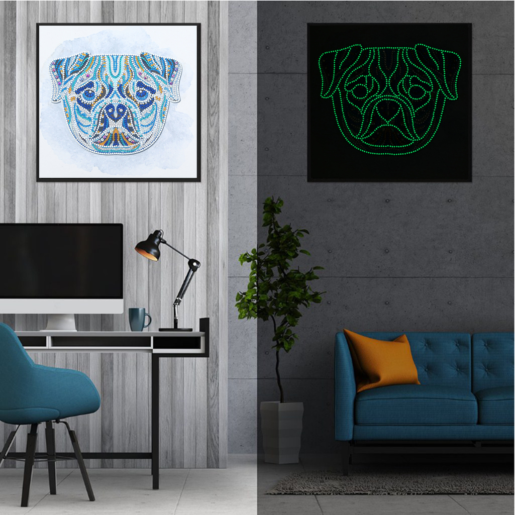 DIY Diamond Painting - Dog