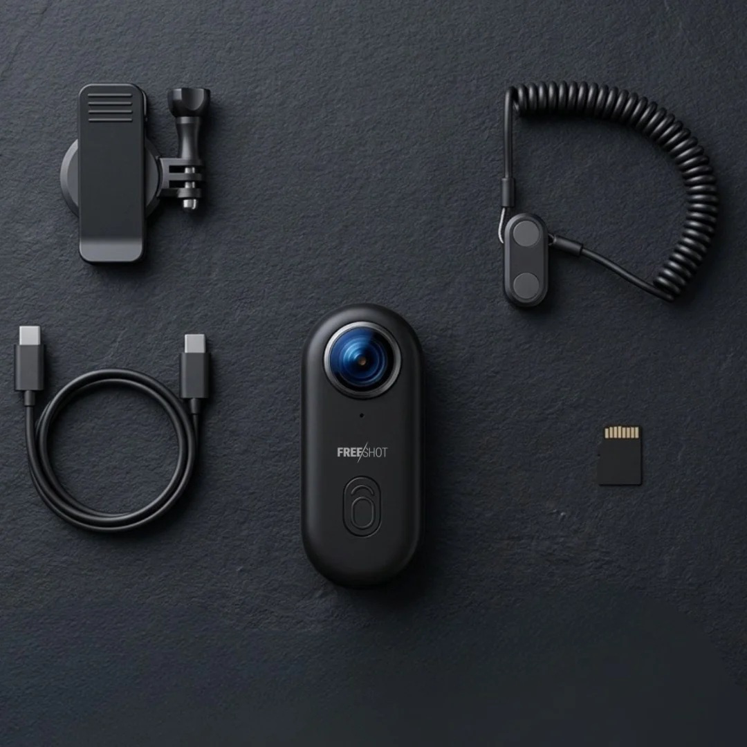 Freeshot™ - 4K Wearable Camera