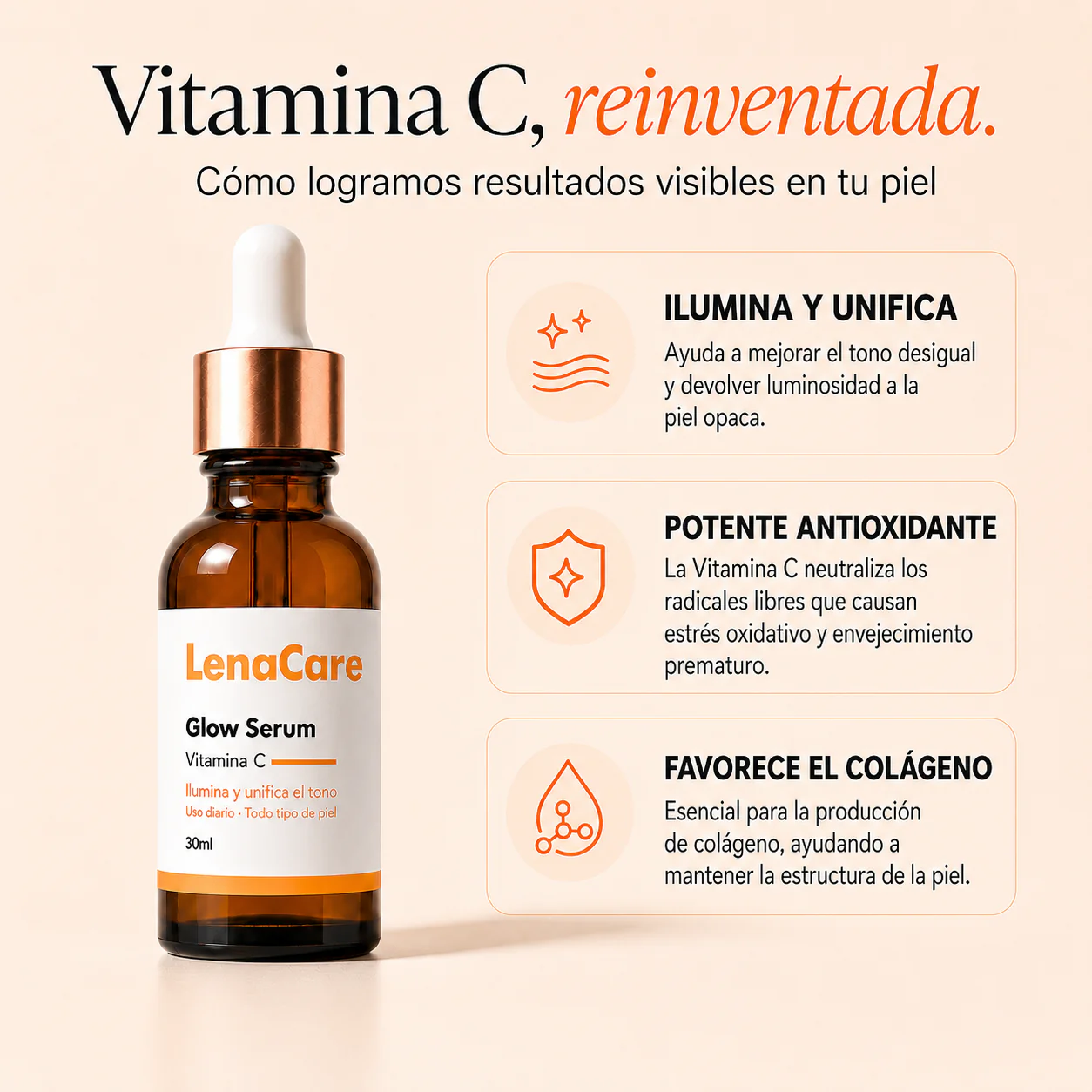 Glow Serum™ | Serum Antioxidante Anti-Edad 2x1