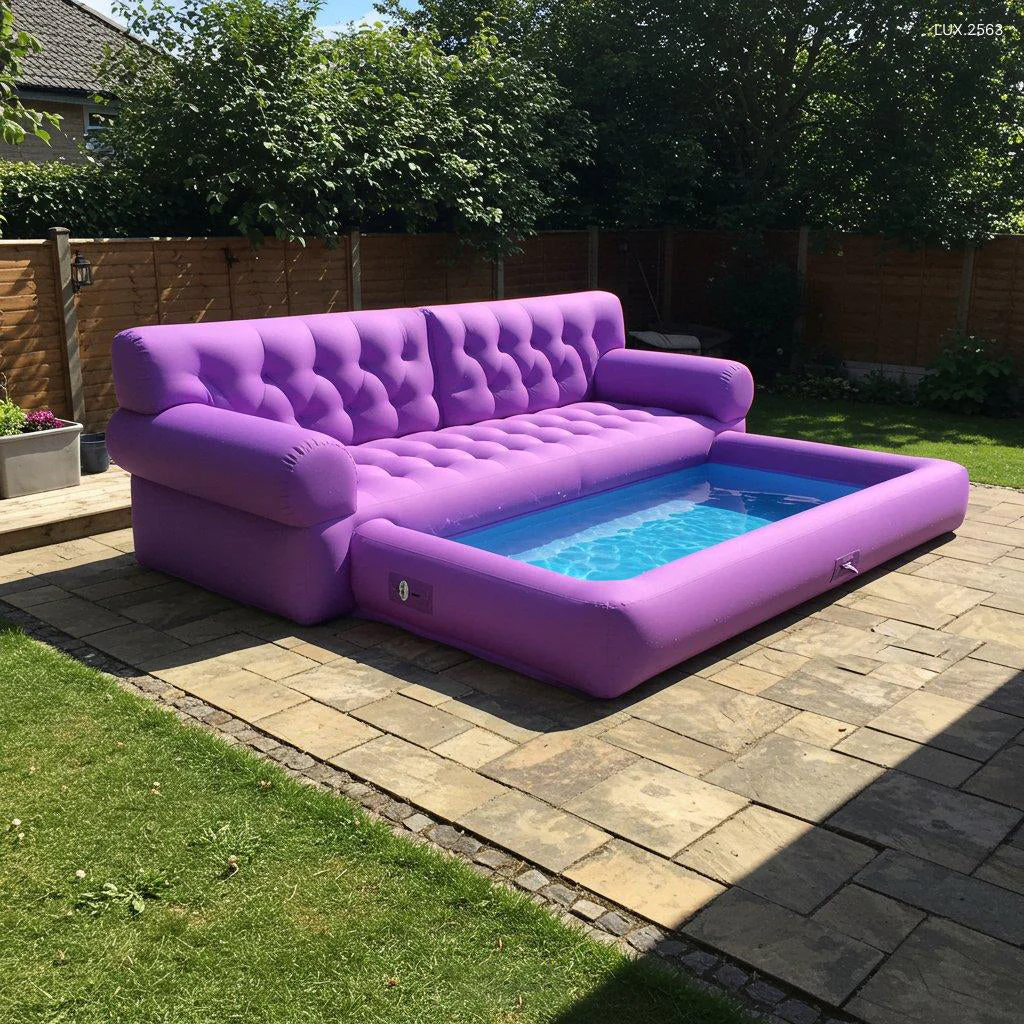 ☀Summer Must have-Inflatable Sofa Pool💦