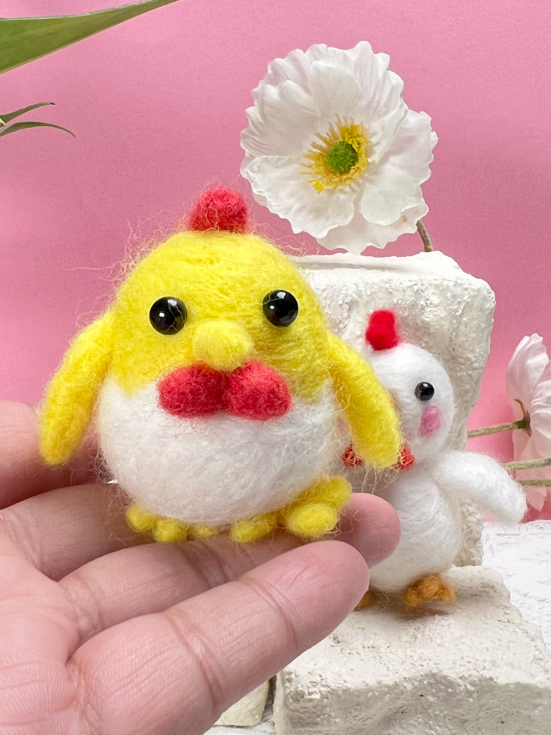 Peep Felt Animals Needle Felting Kit