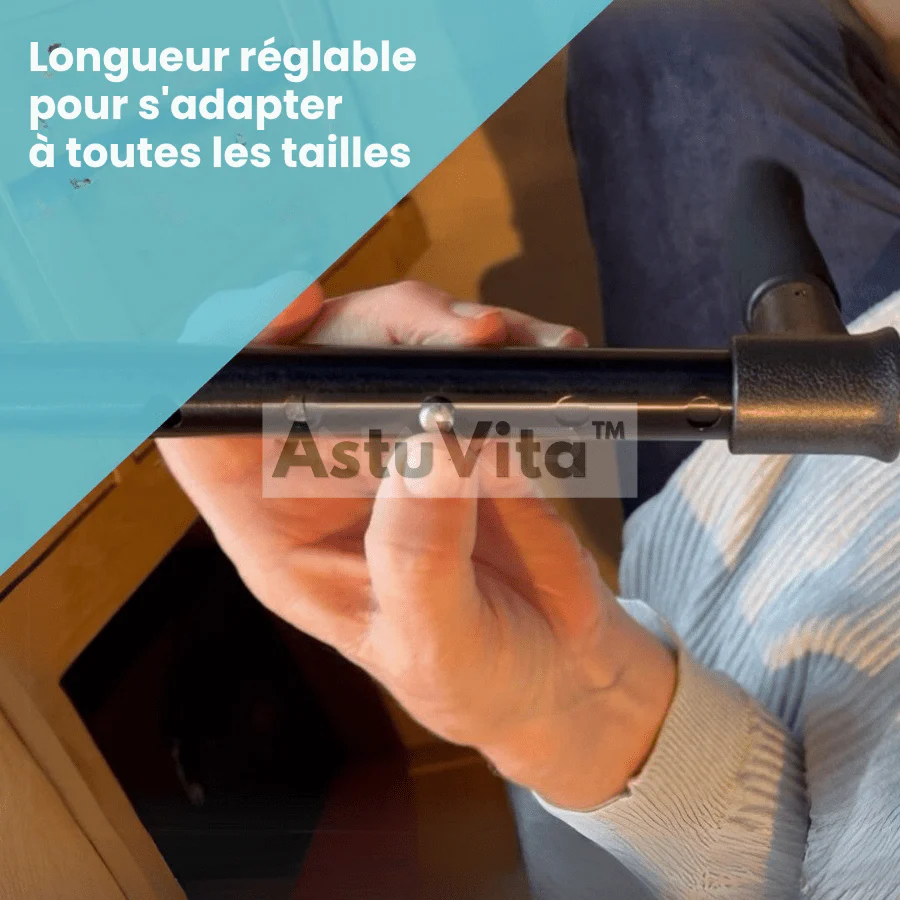 La canne qui aide à vous lever seul et marcher sans peur de tomber