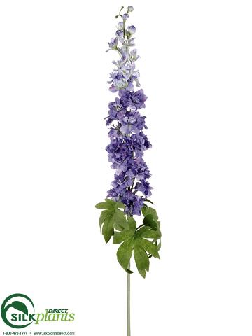 Silk Plants Direct Delphinium Spray - Purple Two Tone - Pack of 12