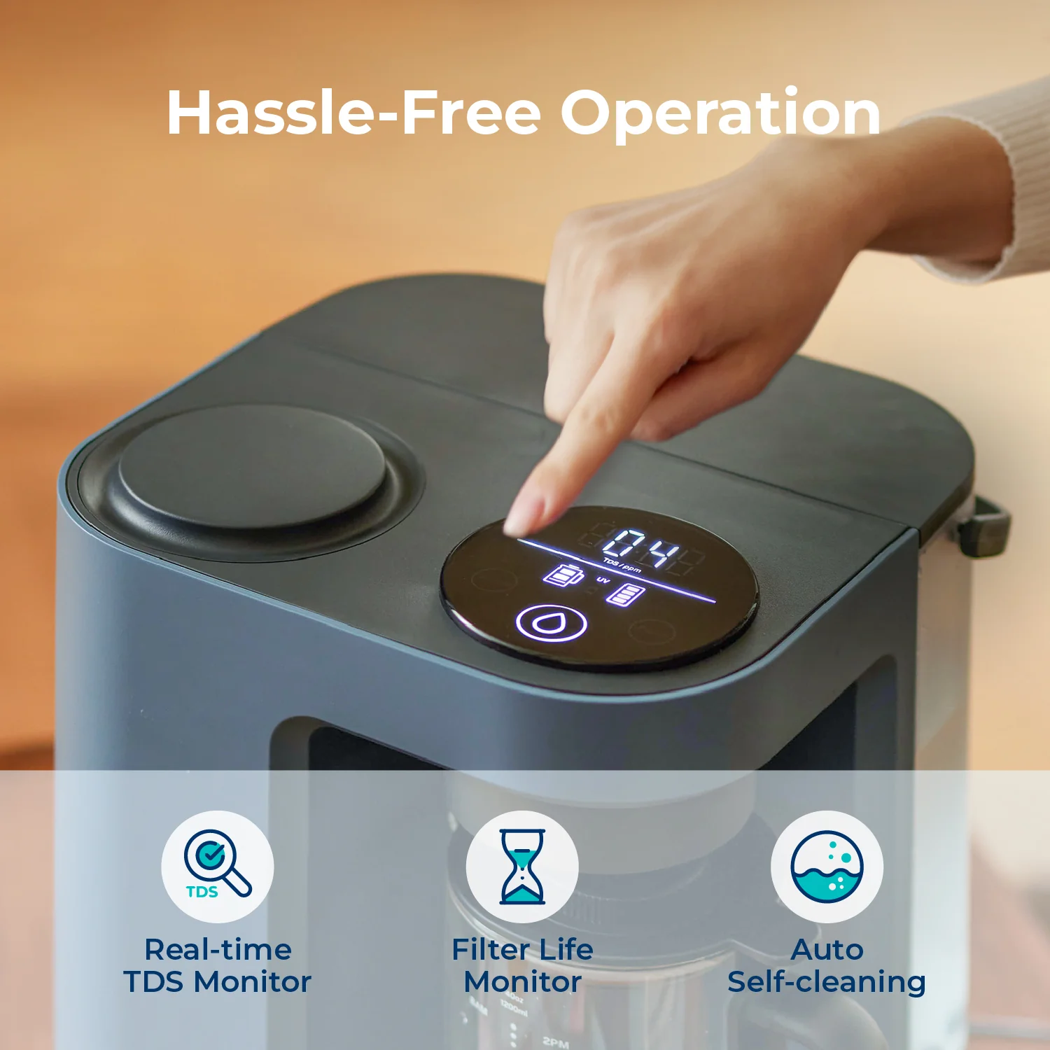 ROPOT-Lite(UV) Countertop Reverse Osmosis Water System