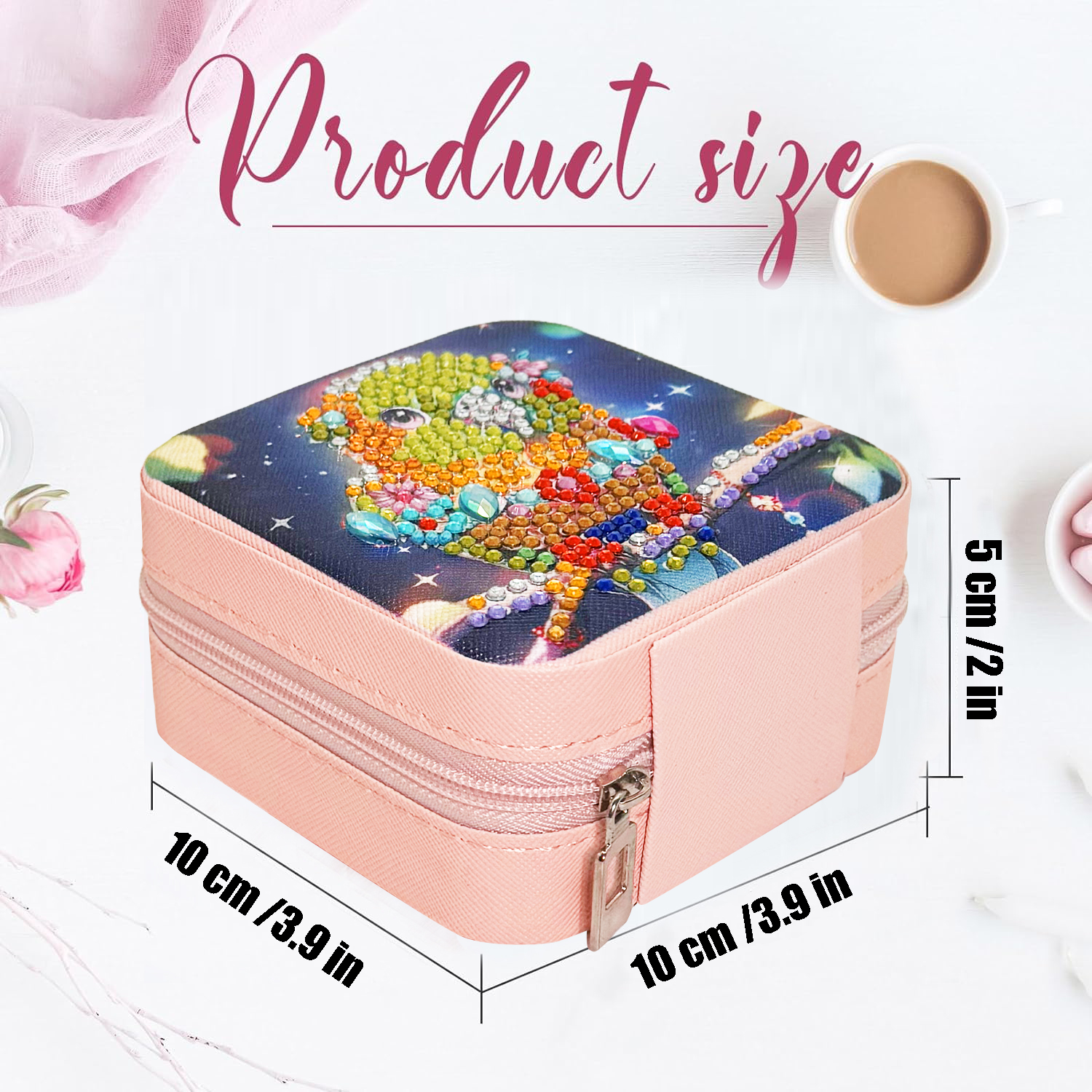DIY Diamond Painting Cosmetic Bag - Parrot