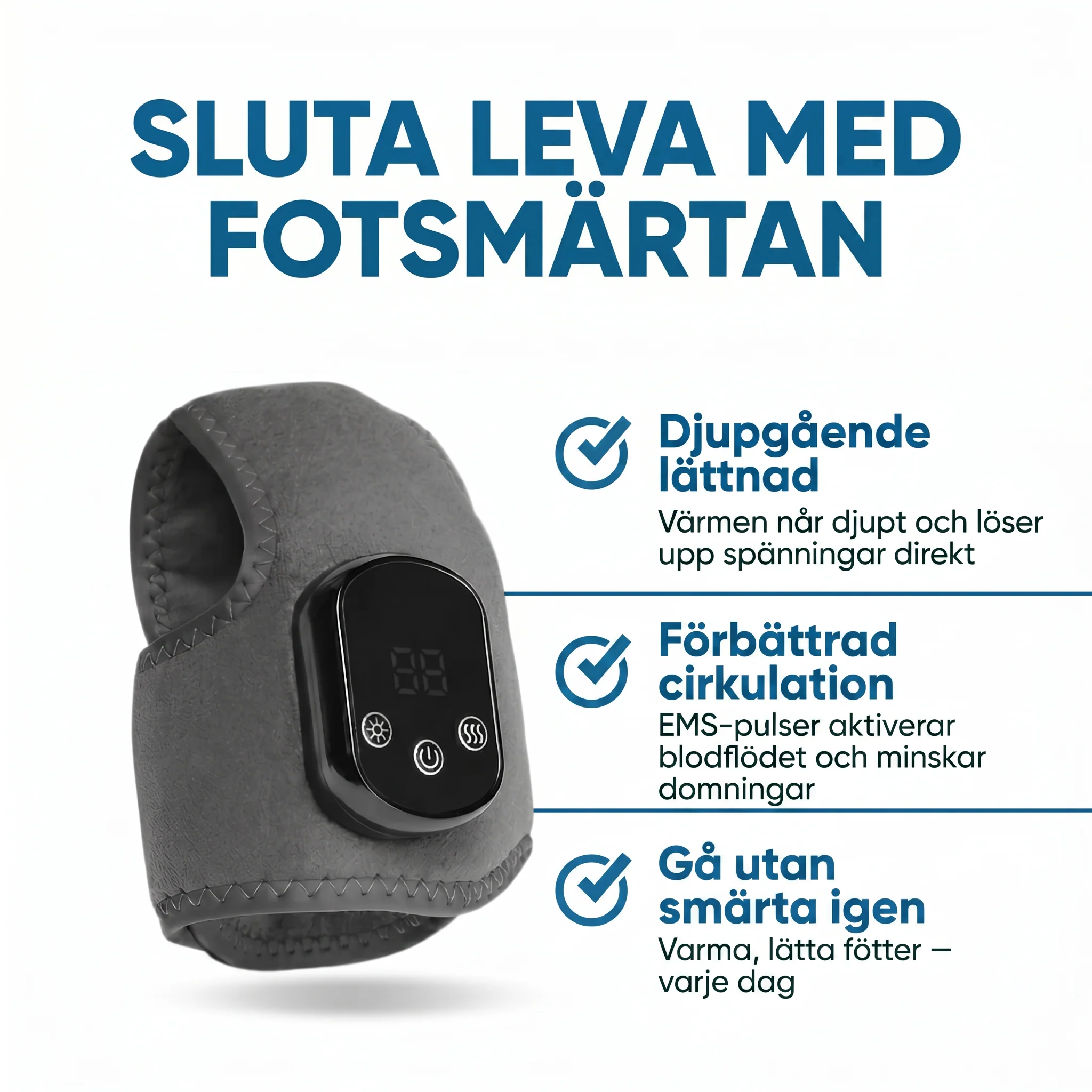 Djupvärmande Fotmassage