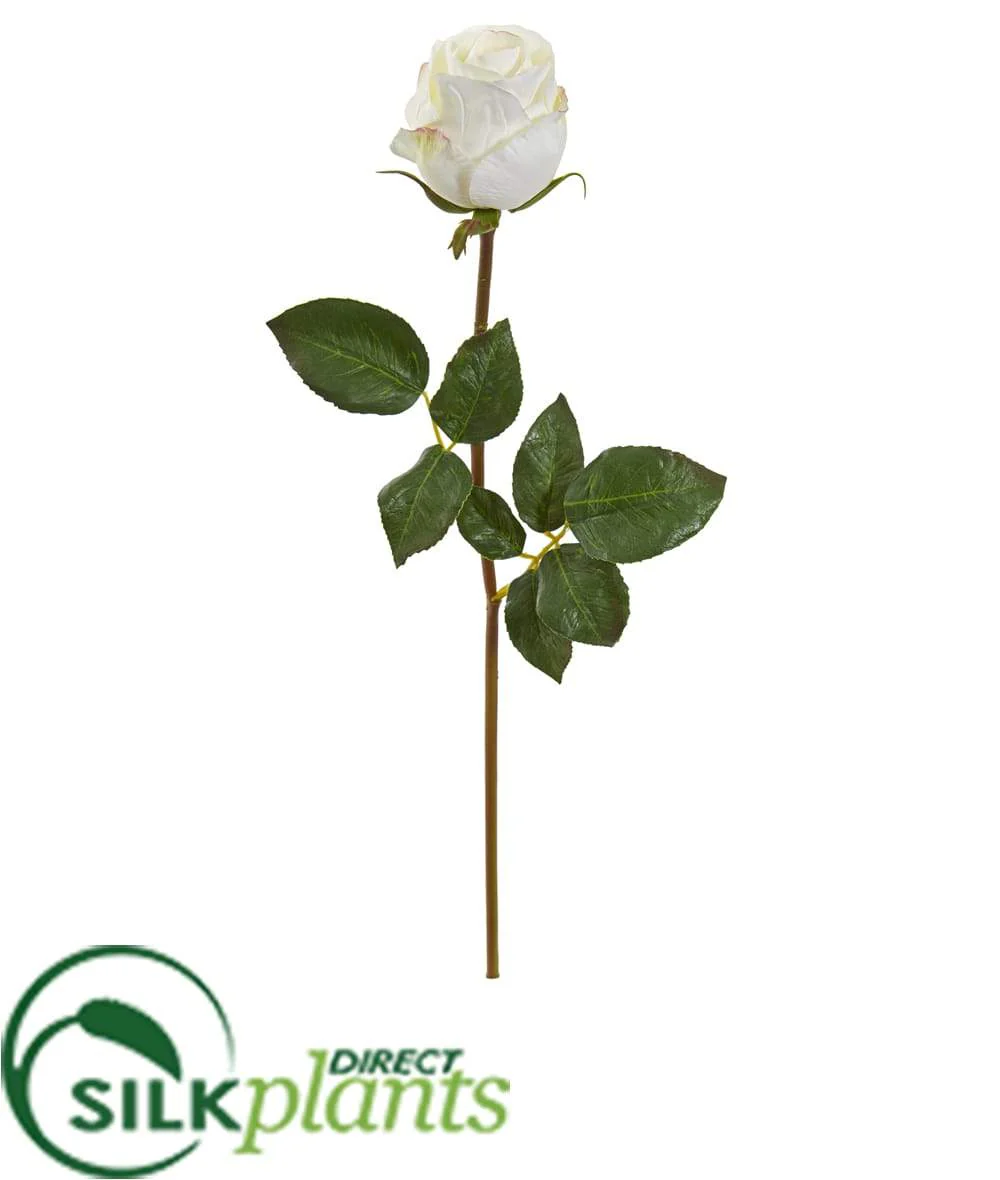 Silk Plants Direct Rose Bud Artificial Flower - Lavender - Pack of 6