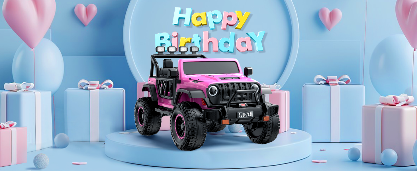 24V Ride on Truck Car 2 Seater Ride Kids Electric Car