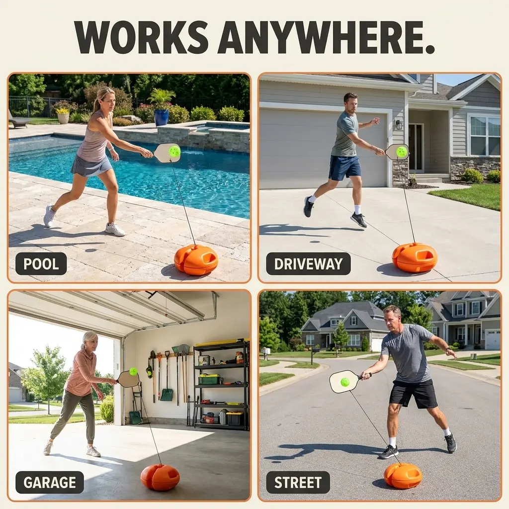 Pickleball Rebound Trainer 2.0
