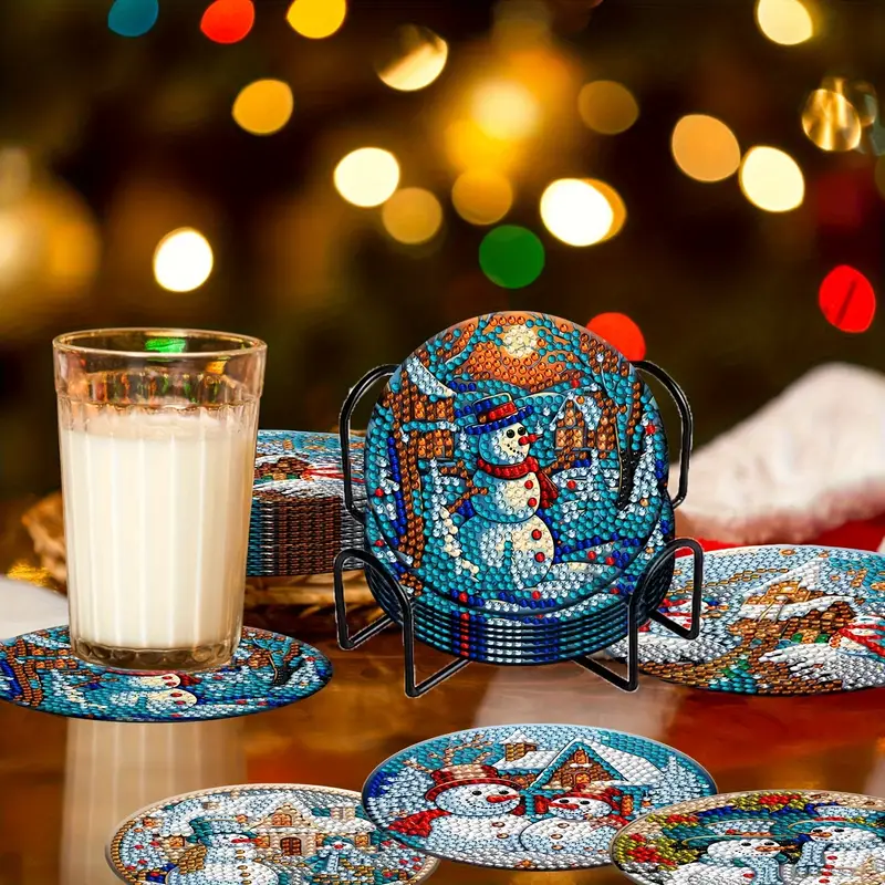 DIY Yeti F Diamond Painting Coasters