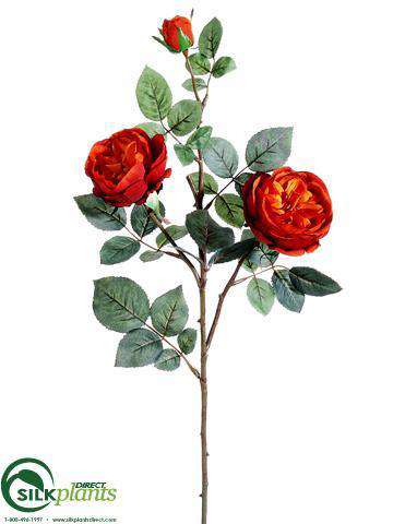 Silk Plants Direct Rose Spray - Pink Soft - Pack of 12