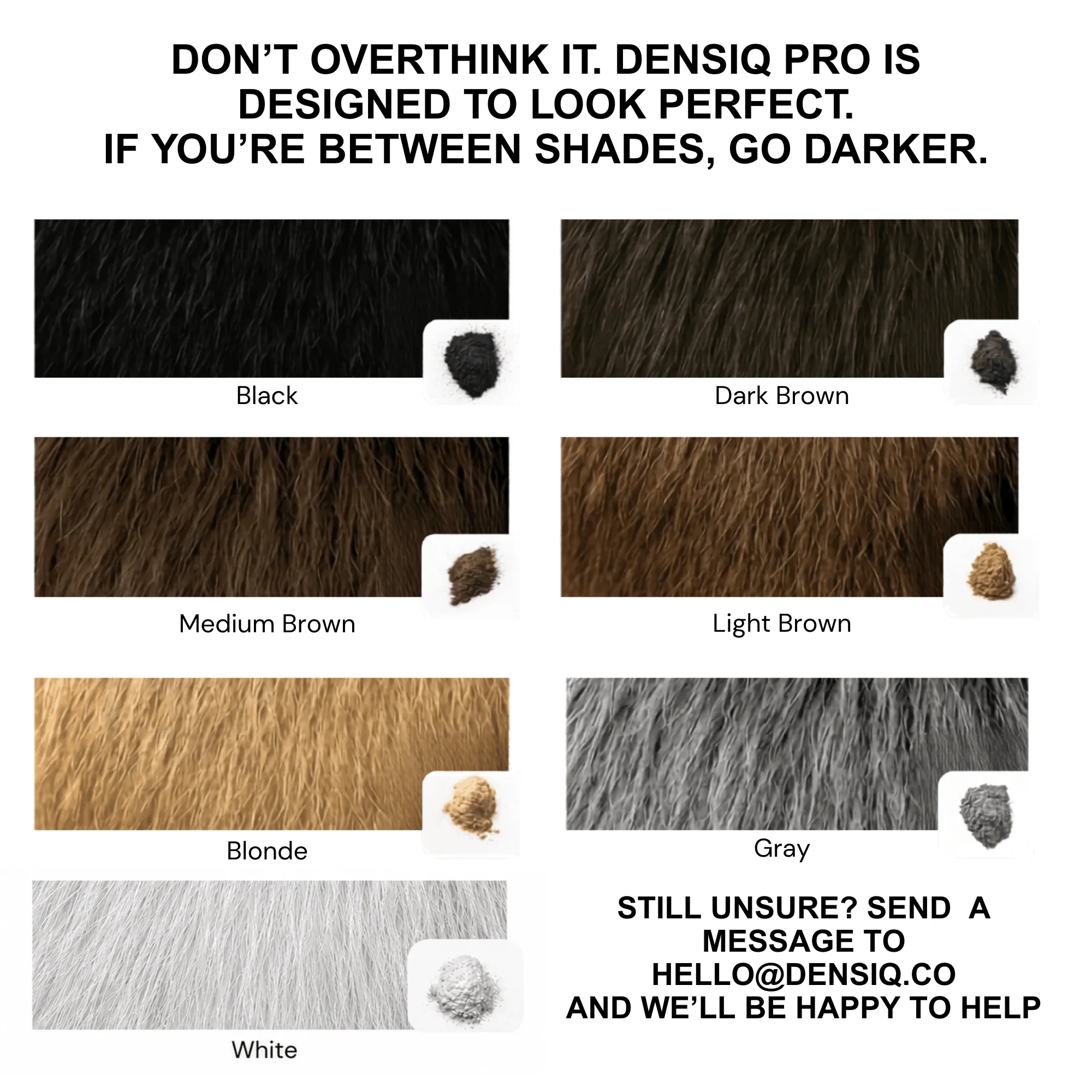 DENSIQ Pro - Instant Hair Density Filler 
