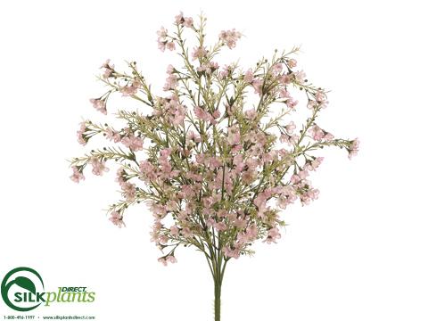 Silk Plants Direct Wax Flower Bush - Lavender - Pack of 12