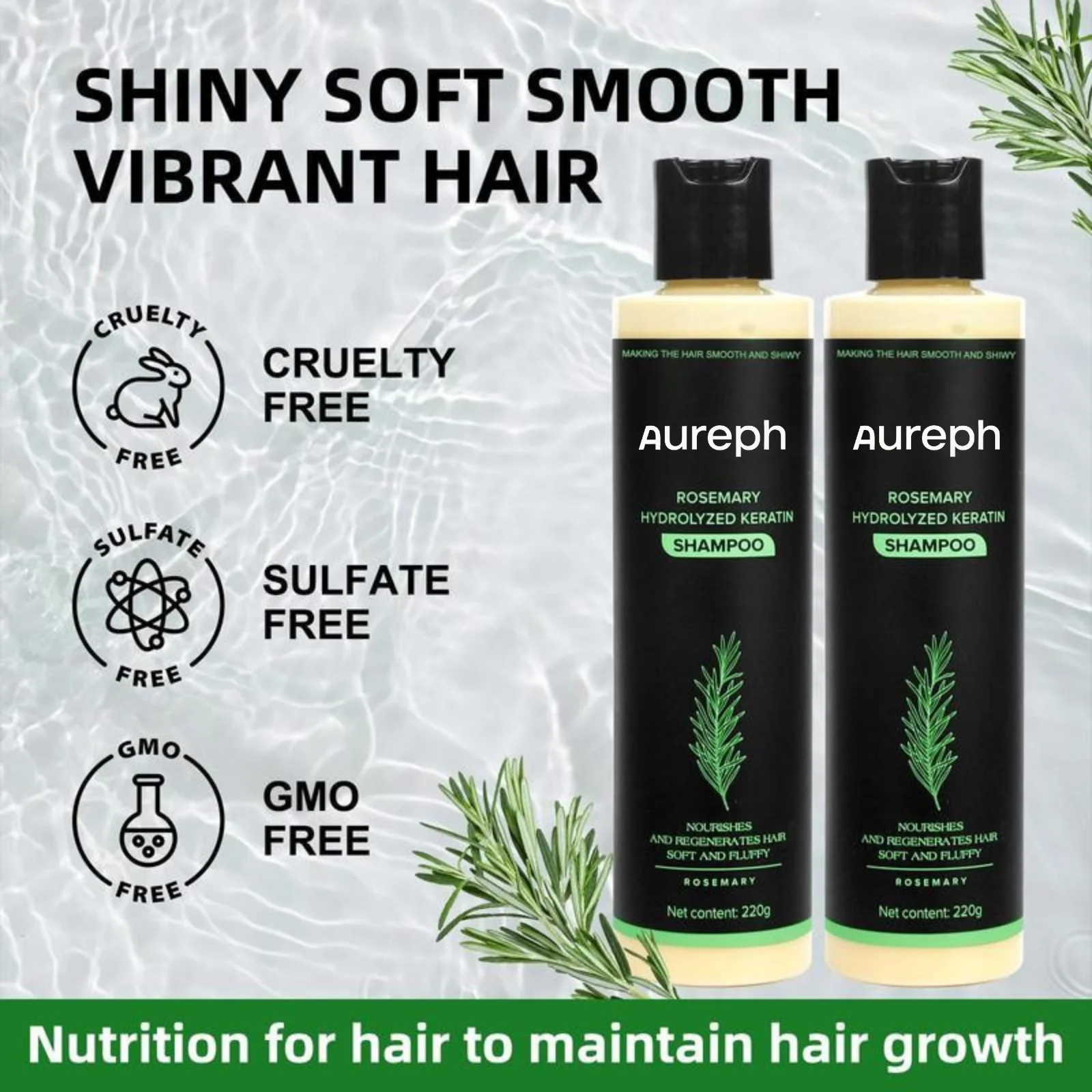 Aureph Rosemary Shampoo