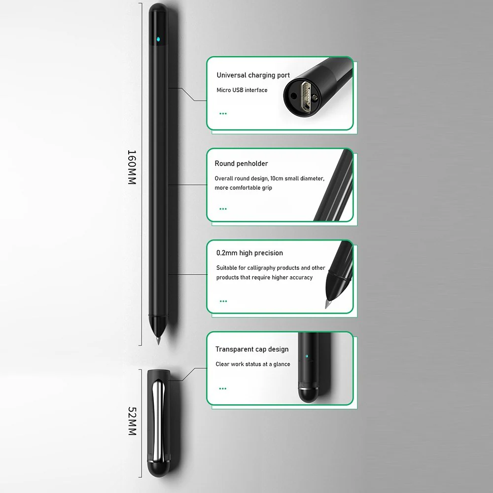 Wireless Digital Smart Pen & Notebook Writing Set – Bisofice Bluetooth Connection