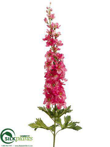 Silk Plants Direct Delphinium Spray - Violet - Pack of 12