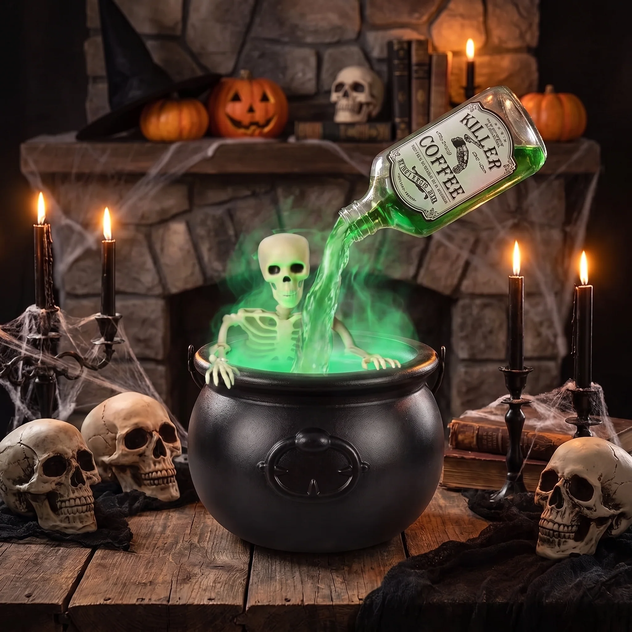 The Cursed Brew Cauldron