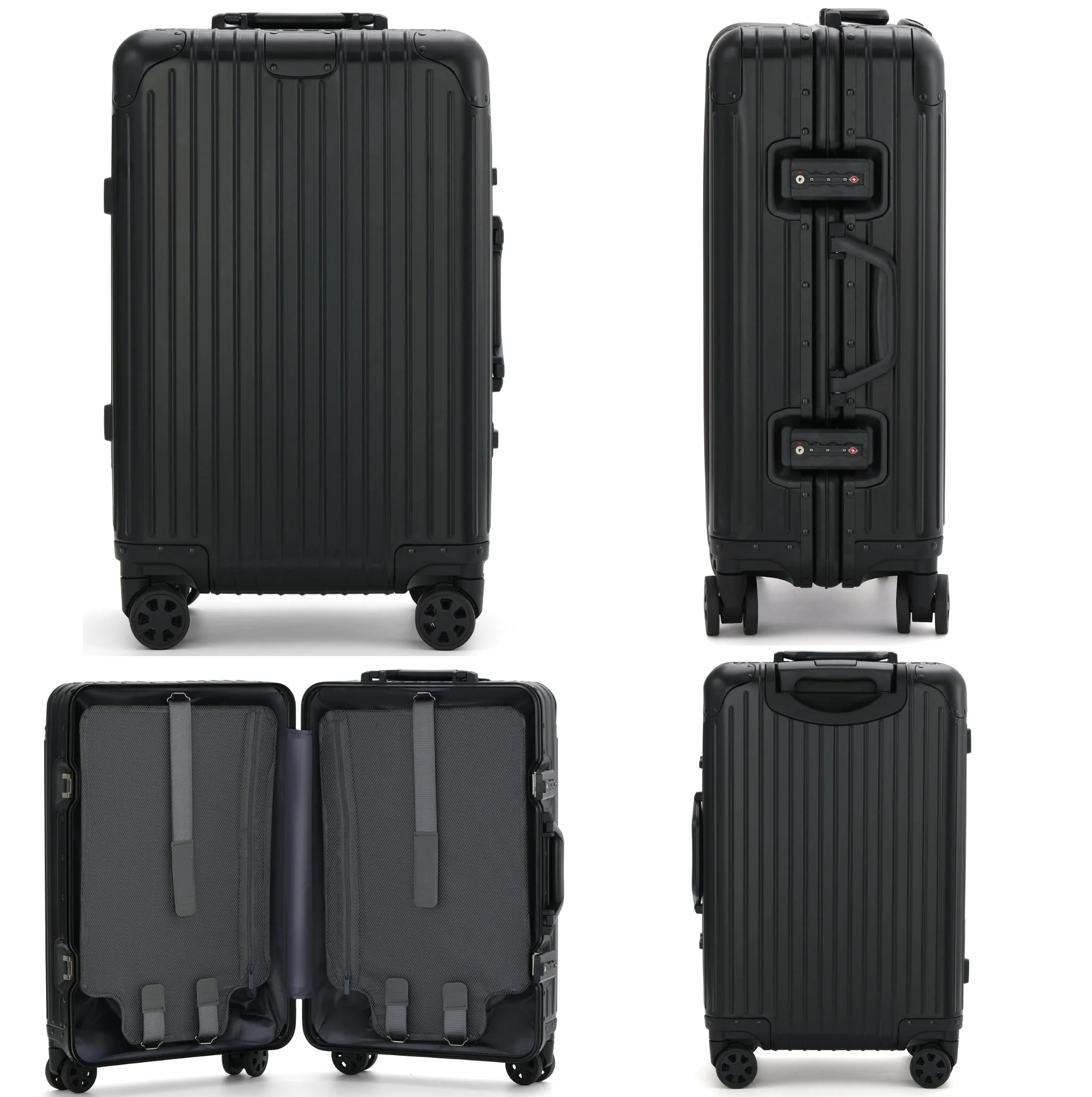 ALUMINUM SUITCASE V2 NEW, STRONGER ALUMINIUM & REMOVEABLE WHEELS