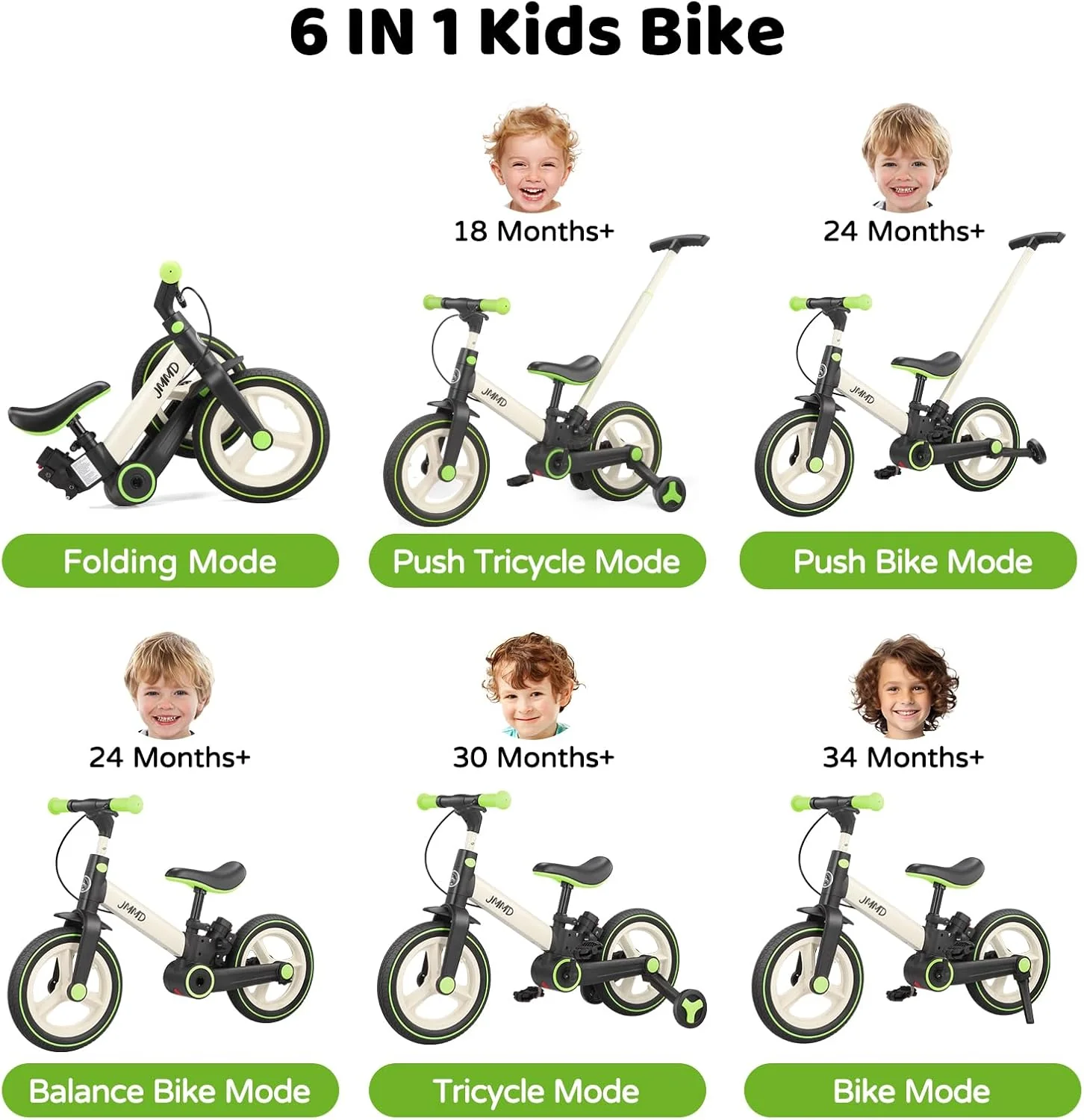 6-in-1 Modes