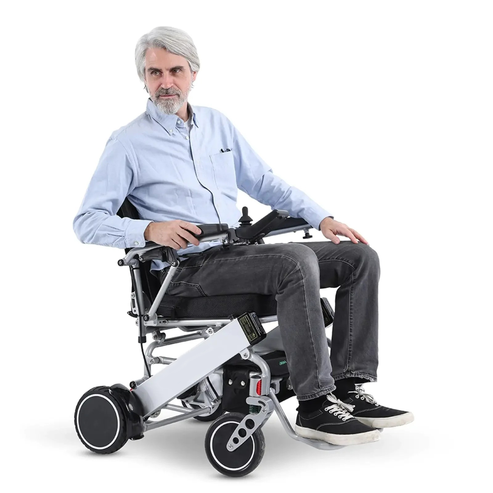 Fully Foldable Carbon Fiber Wheelchair(D03 Upgrade to D36 dual motor for a limited time)