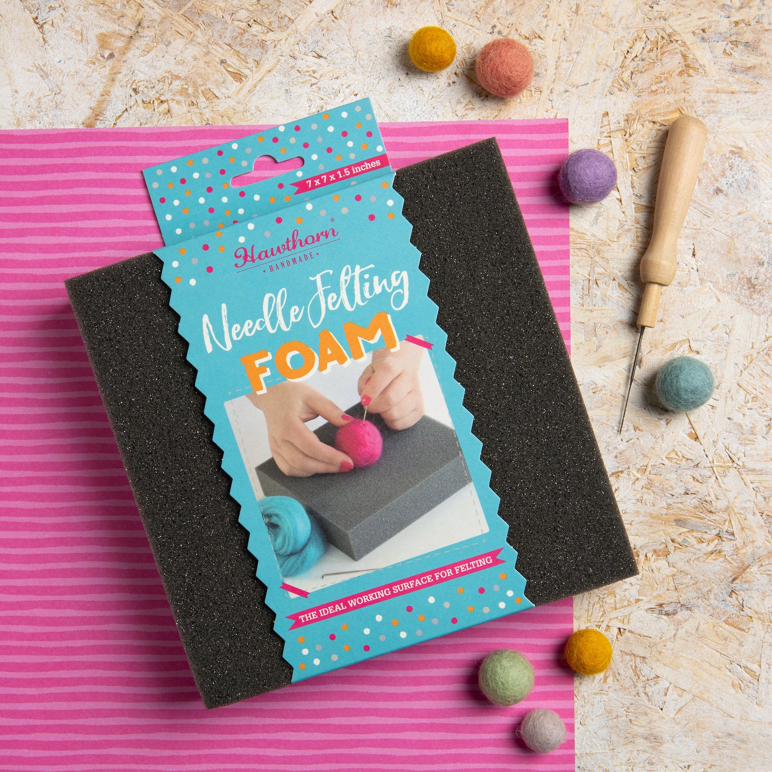 Feltedjoy - Needle Felting Accessory - Needle Felting Foam