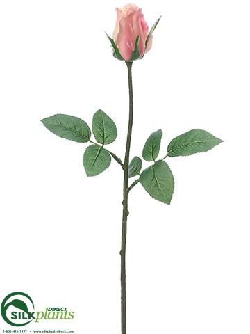 Silk Plants Direct Rose Bud Spray - Red - Pack of 12