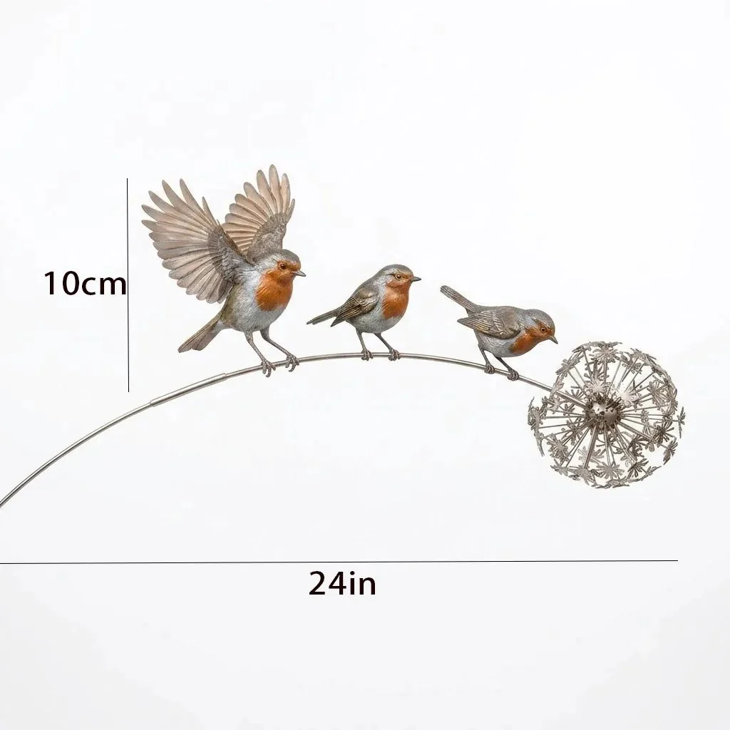 🕊️ Wenn Rotkehlchen erwachen: Ihr ewiger Bote der Liebe im Garten ❤️