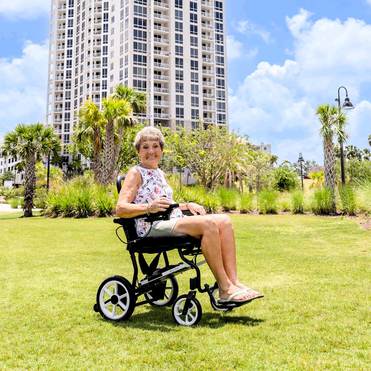 🎄Christmas Sale Price 🎁Miracle Mobility Apex 7000 Folding Electric Wheelchair