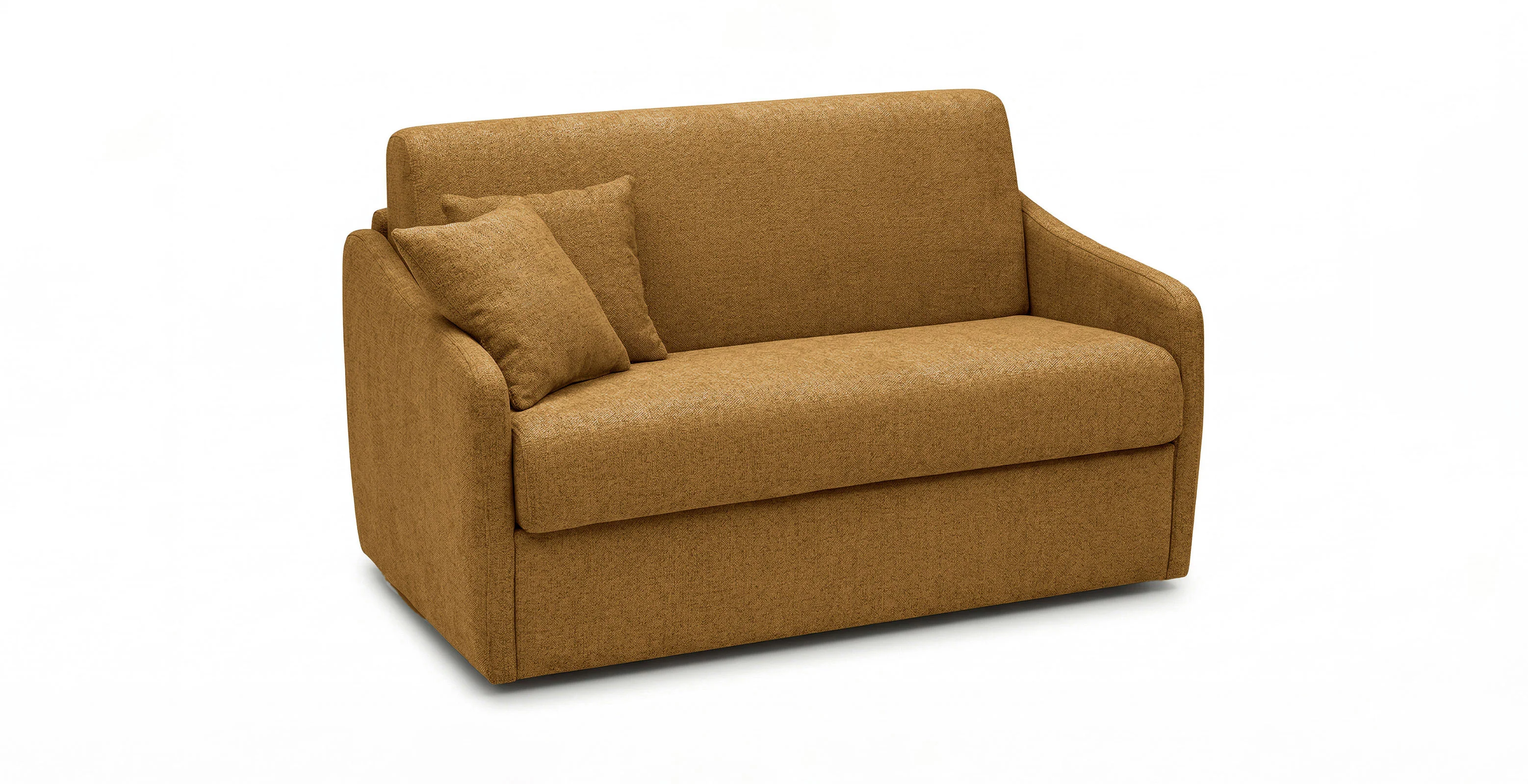 QUIBERON - Fauteuil convertible 100 x 190 cm - Velours texturé