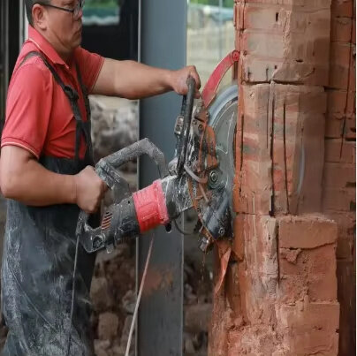 400mm Brushless Ring Saw Concrete cutting machine Machine Hand Held Wall Cutting Ring Saw Household Concrete Cutter