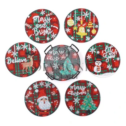 Christmas Diamond Painting Coasters