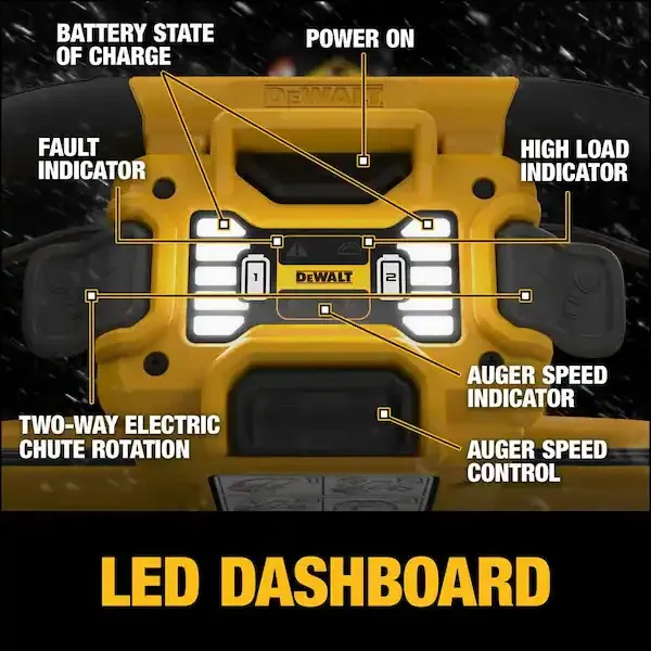 Cordless Electric Single Stage Snow Blower