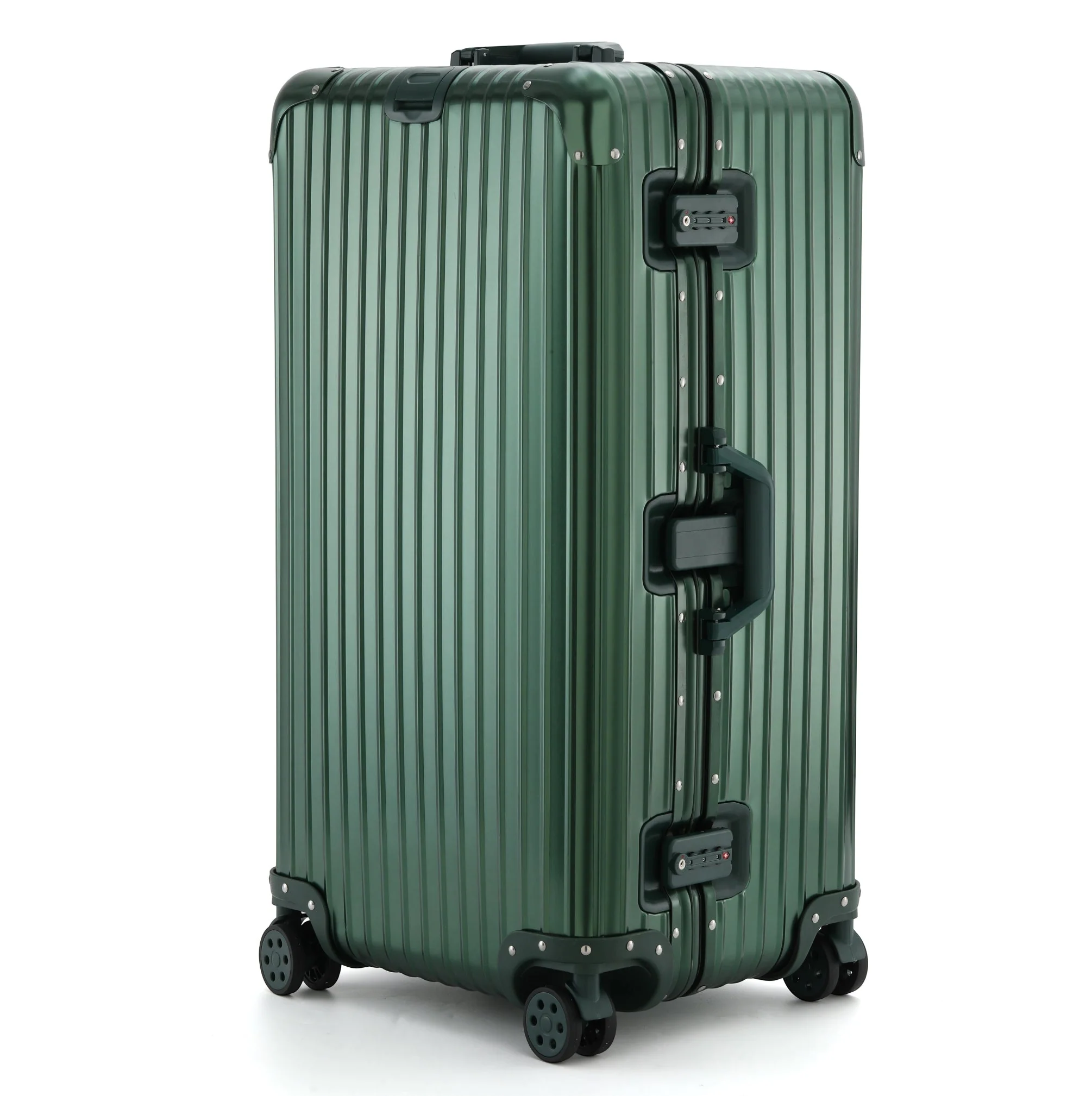ALUMINUM SUITCASE V2 NEW, STRONGER ALUMINIUM & REMOVEABLE WHEELS