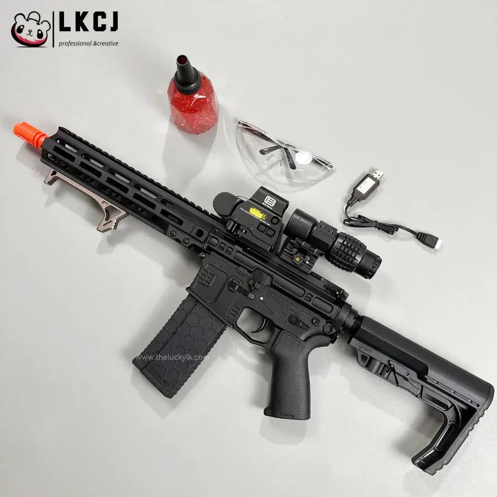 New SLR Precision Shooting Gel Blaster Fast Mode 11.1V Battery Recommended Age 18+