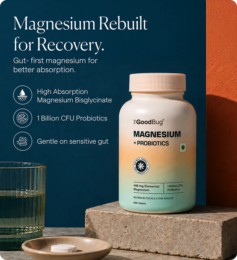 Magnesium (440 mg) + Probiotics