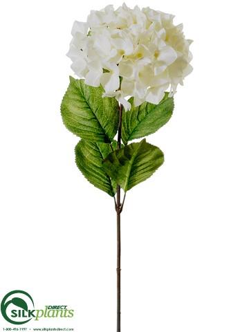 Silk Plants Direct Hydrangea Spray - Cream Lavender - Pack of 12