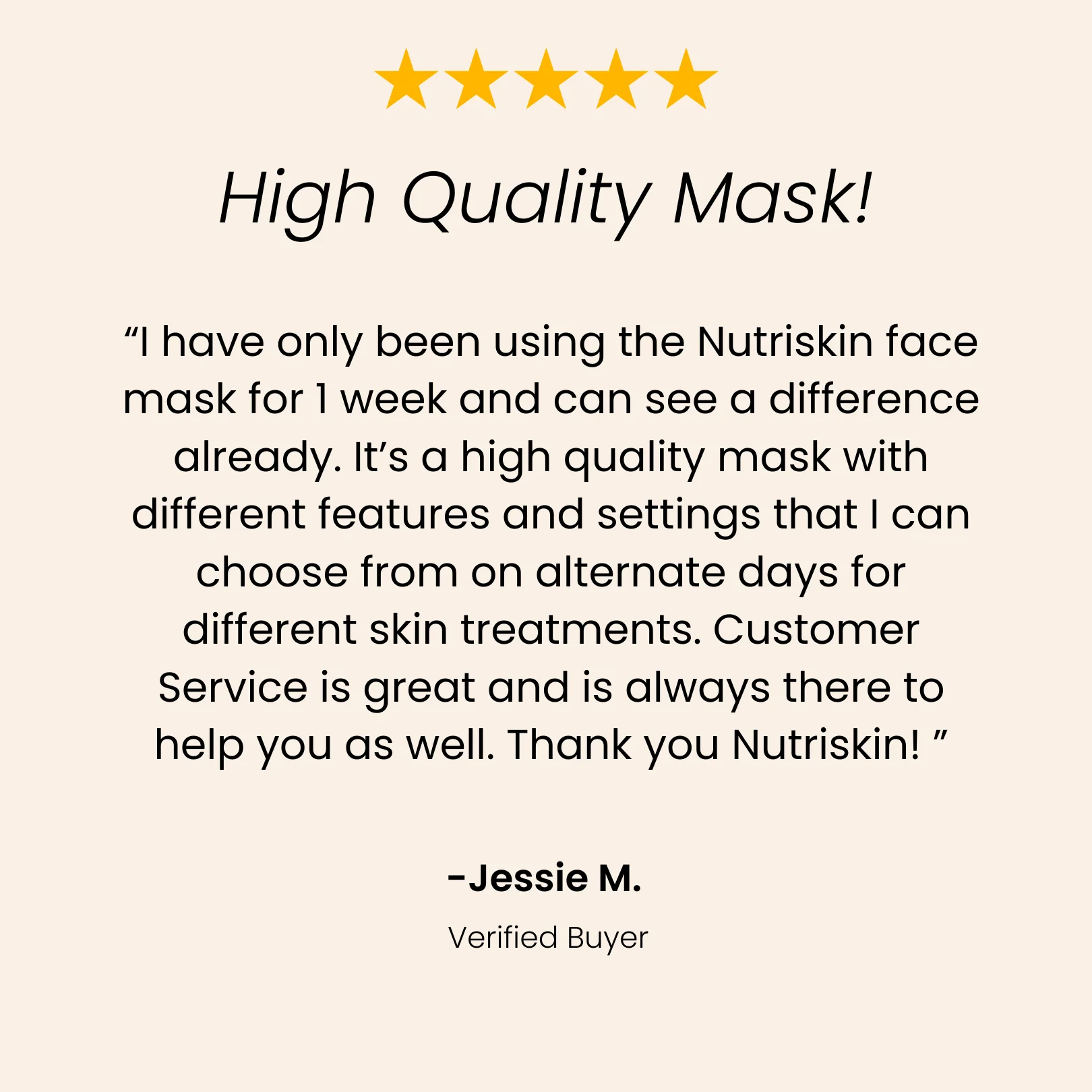Nutriskin LED Face Mask - Red Light Therapy for Wrinkles + FREE Neck Mask ($169 Value)