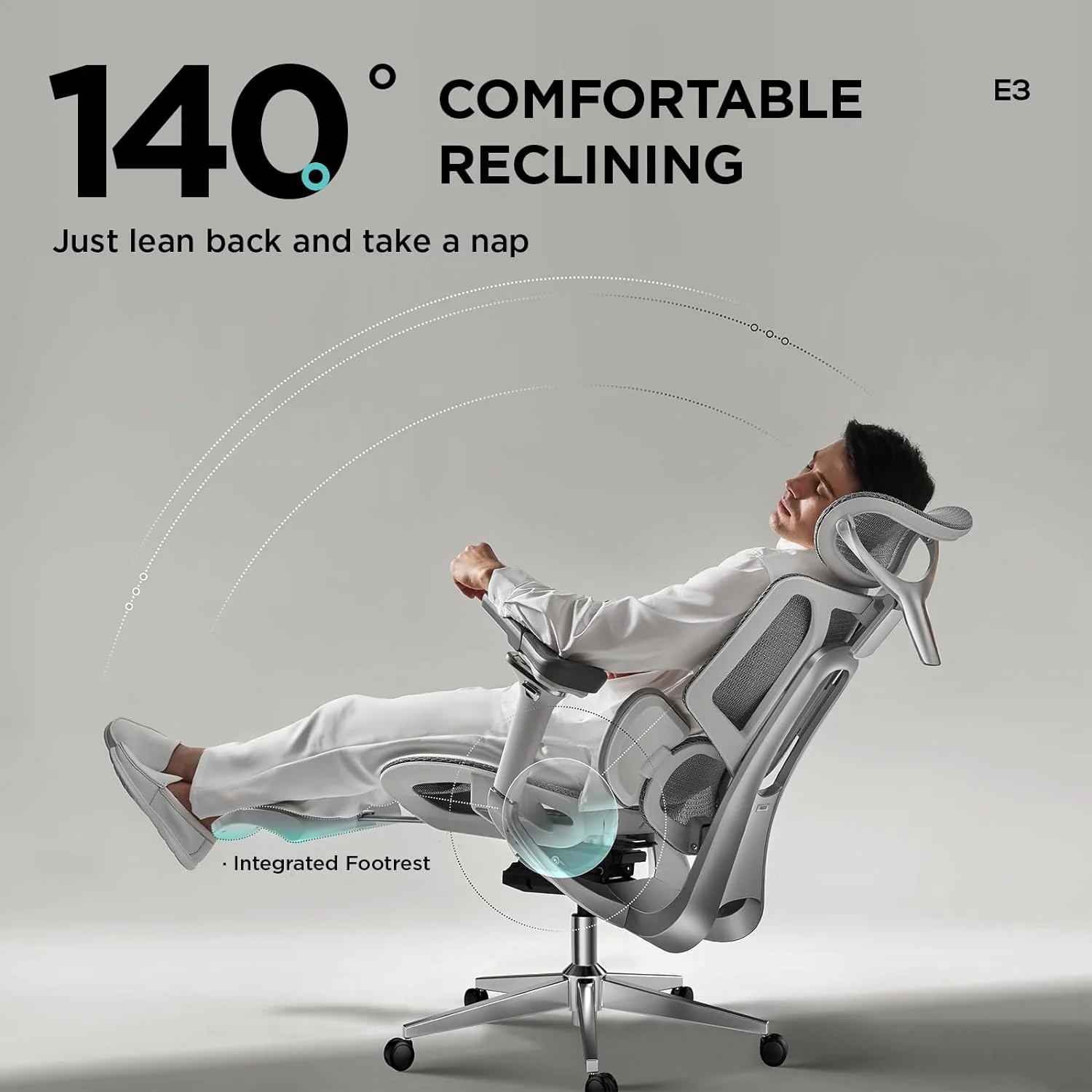 Pro Ergonomic Chair with Footrest