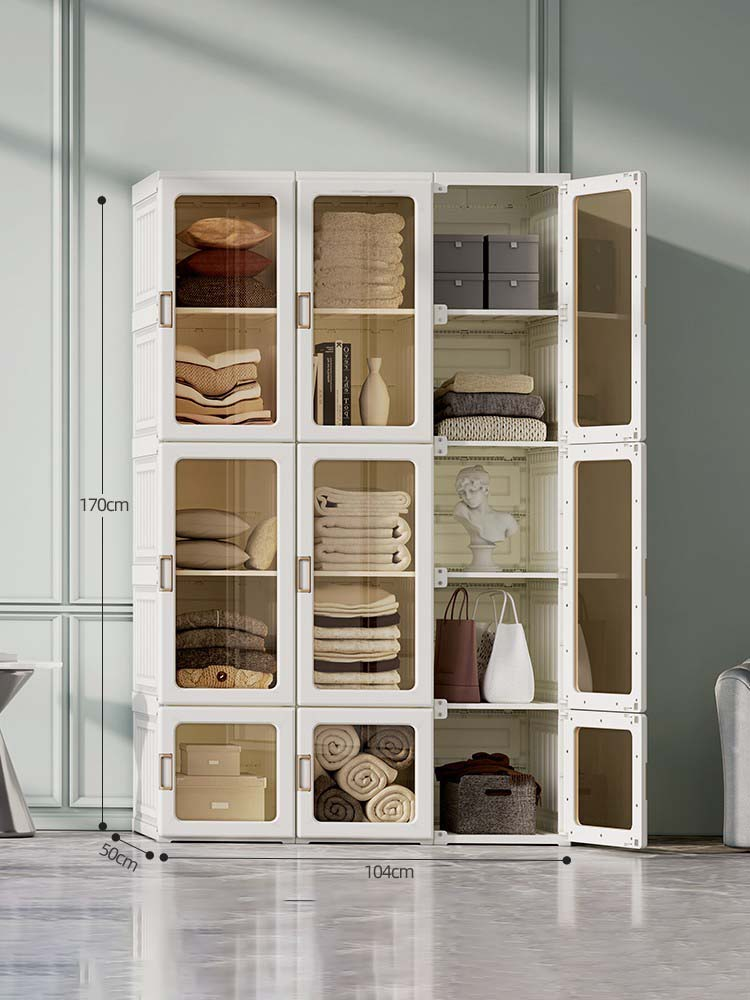 Multifunctional Foldable Modern Wardrobe Cabinets
