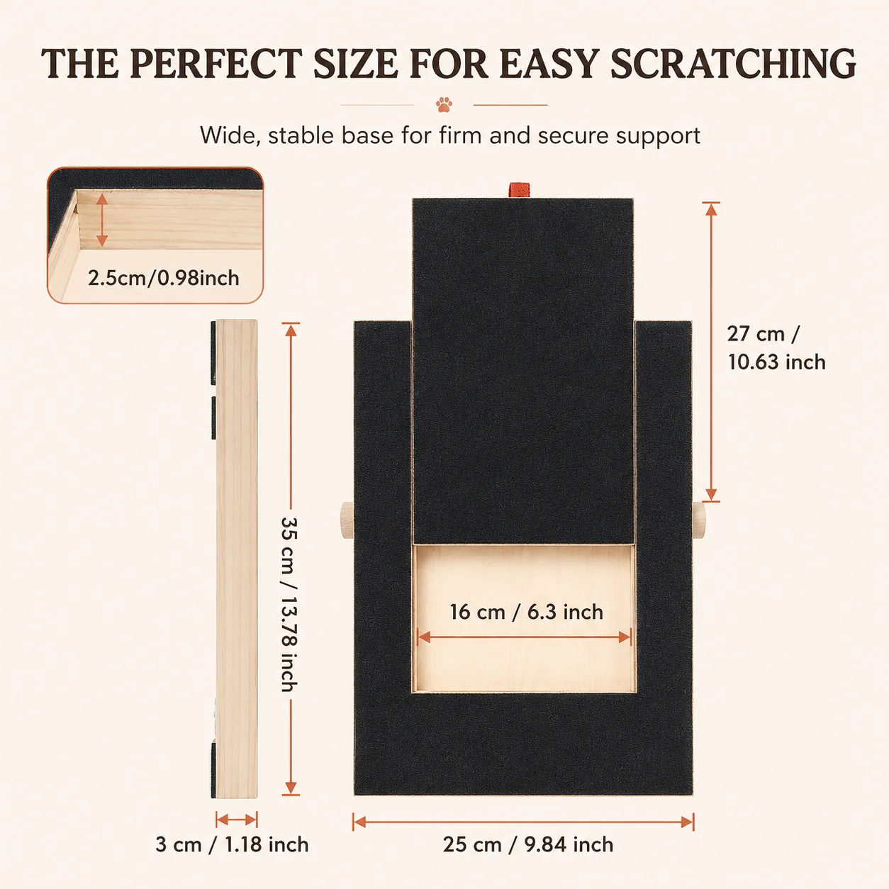 Dog Nail Scratch Board Kit