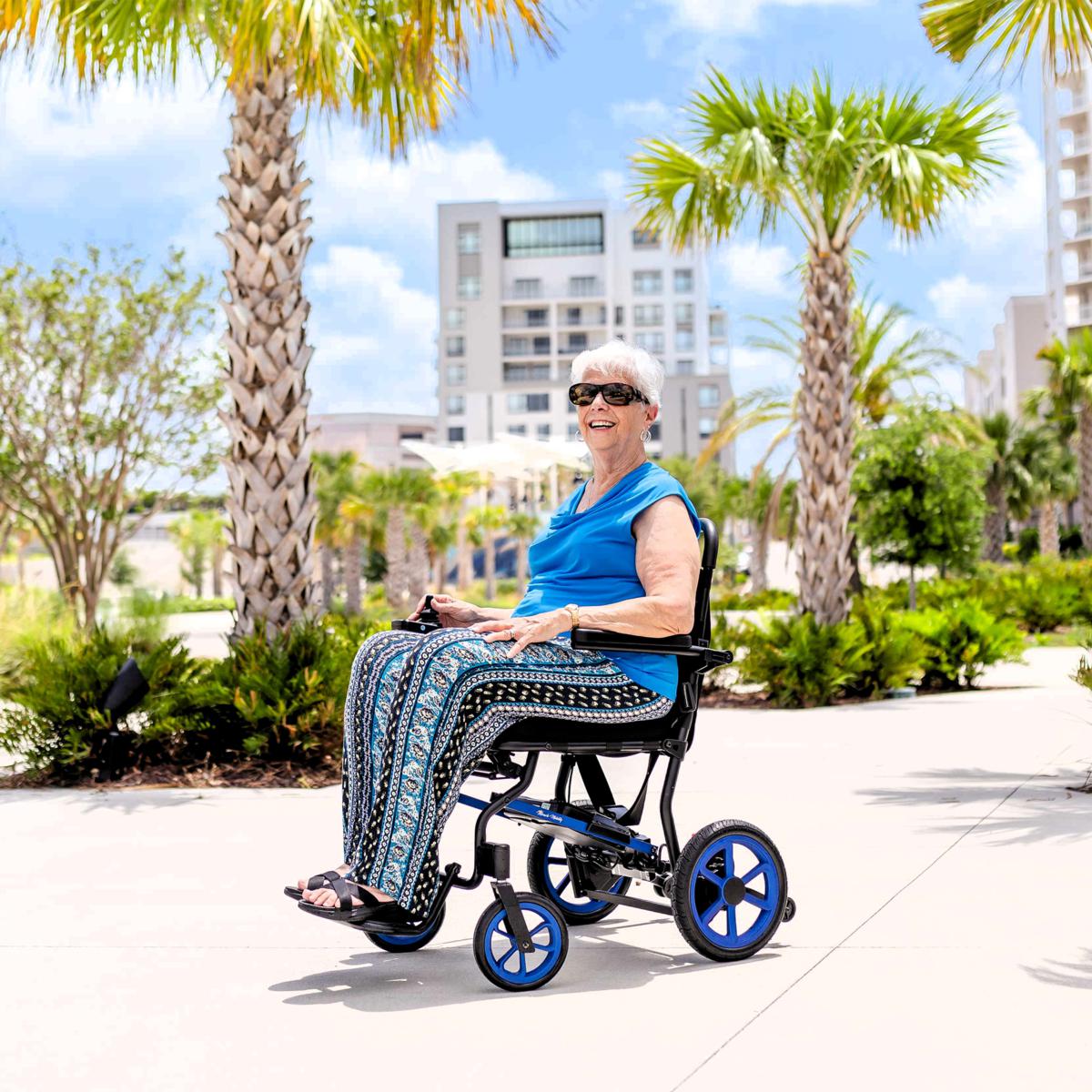 🎄Christmas Sale Price 🎁Miracle Mobility Apex 7000 Folding Electric Wheelchair