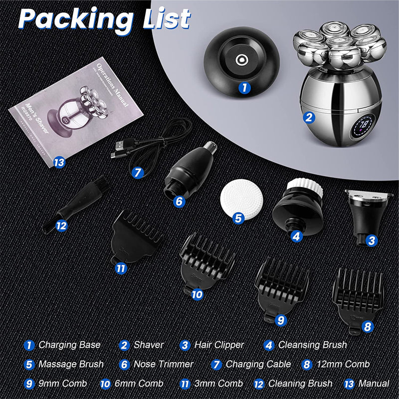 [💪The Standard for Mature Men] Upgrade Multifunctional Shaver – Limited-Time 50% Off🔥