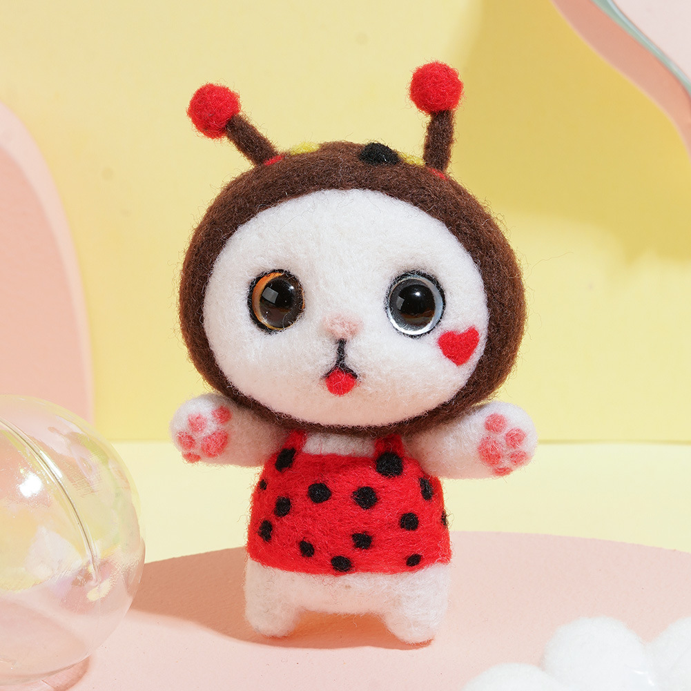 Cartoon Doll Needle Felting Kit