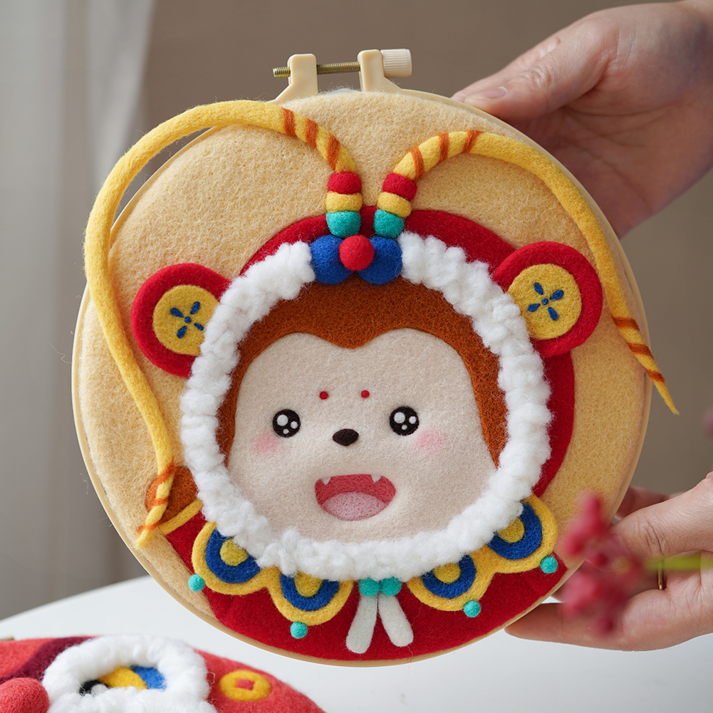 Frame Painting Needle Felting Kit