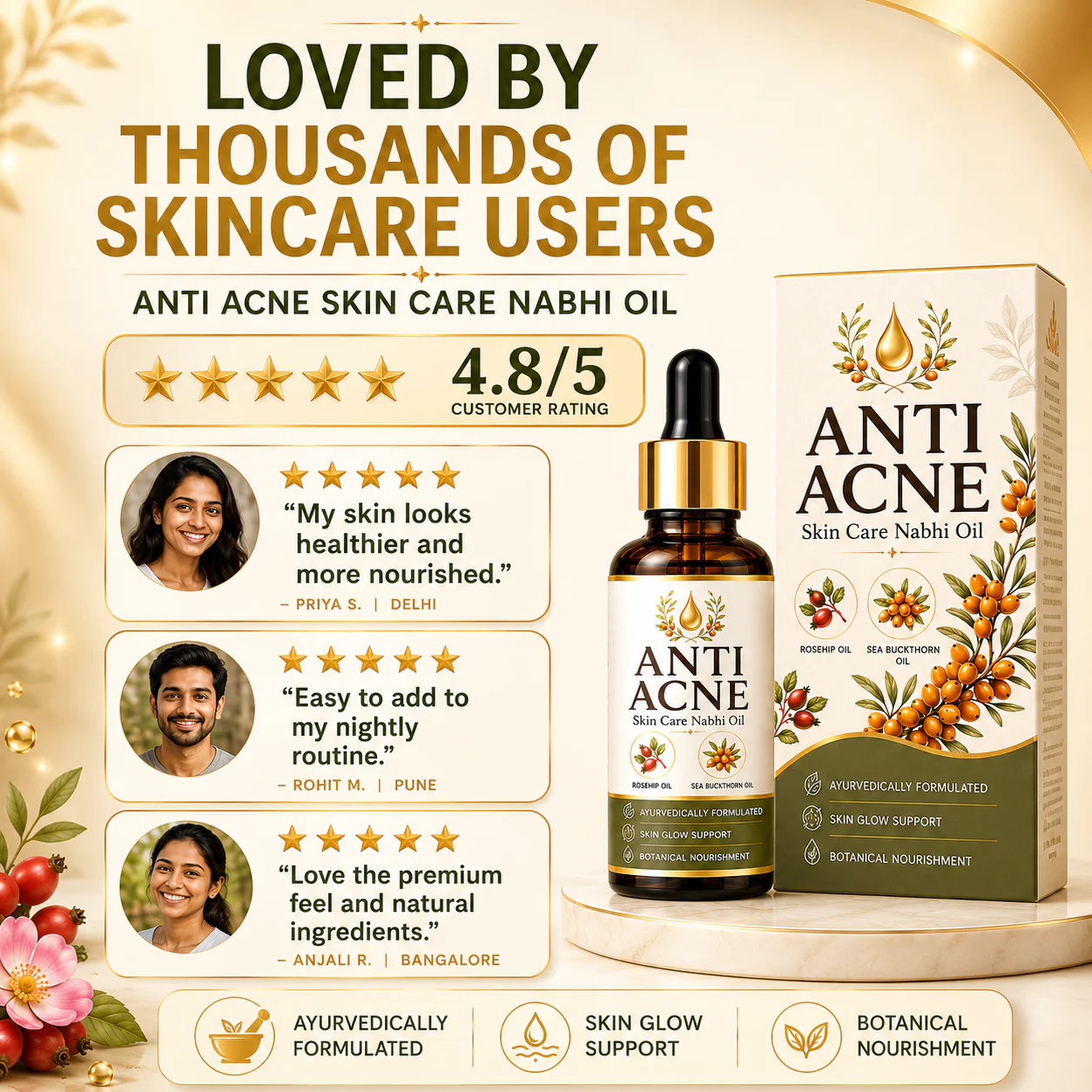Anti Acne Nabhi Oil