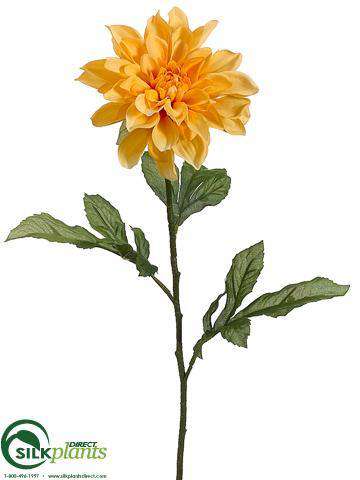 Silk Plants Direct Dahlia Spray - Red - Pack of 12