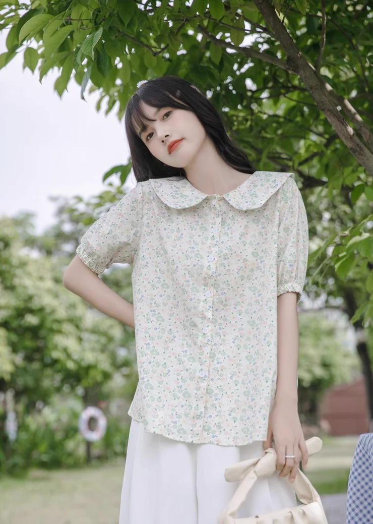 Pastel Garden Blouse (2 Colors)